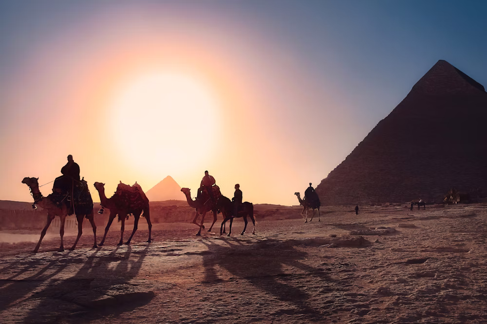 Ancient Egyptian temples in Luxor showcasing historical architecture